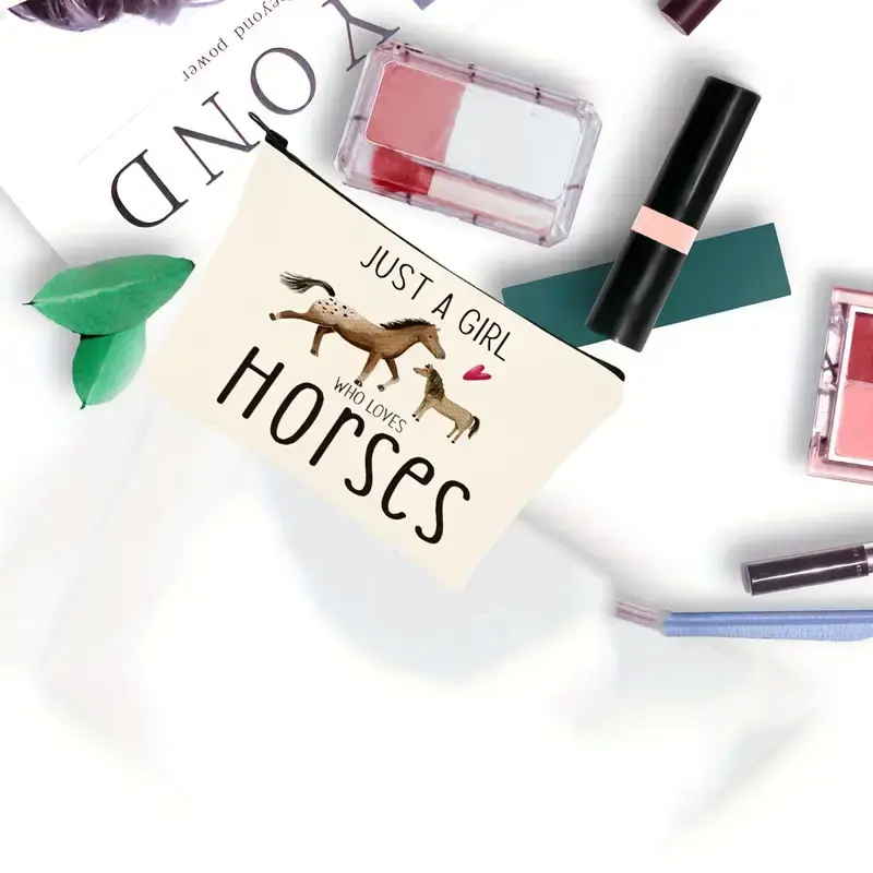 Miniatura: Bolso de maquillaje / lapicero Love Horses