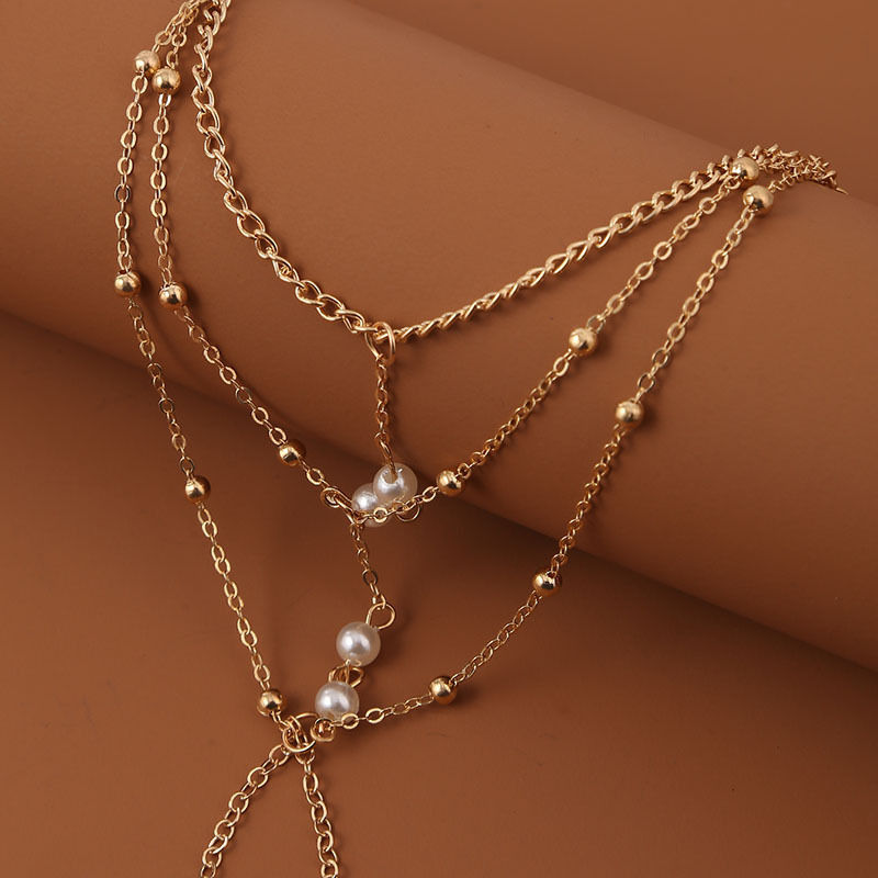 Thumbnail: Muñequera de cadenitas body chain