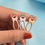 Miniatura: Broche pin dentista corona con cristales