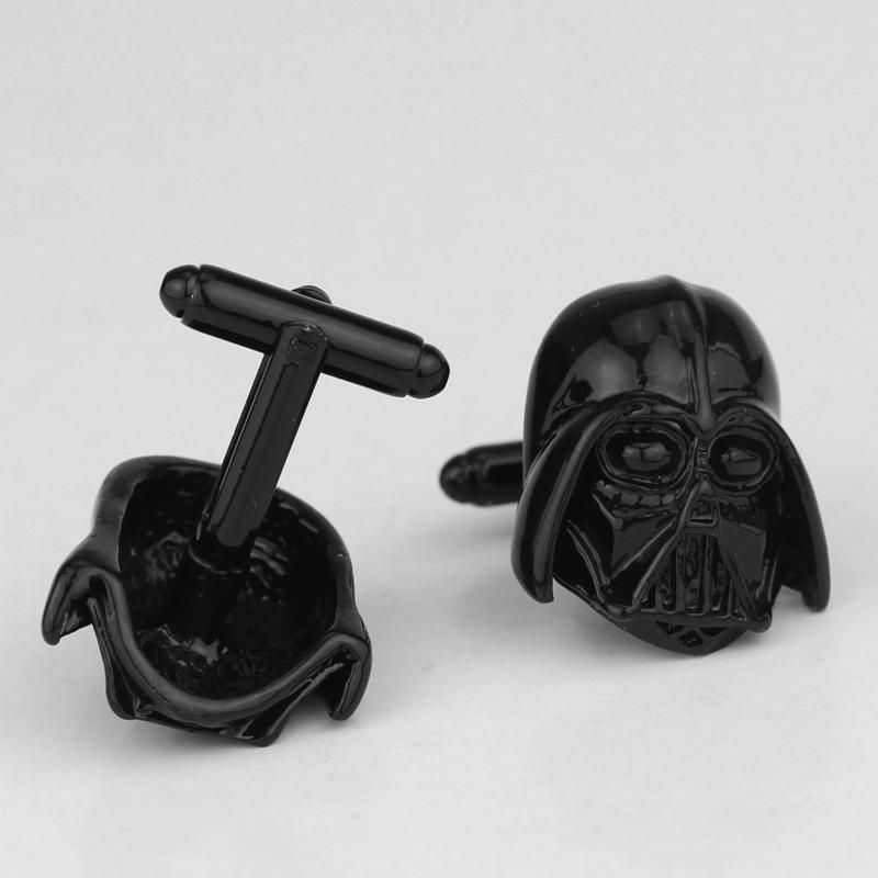 Miniatura: Mancuernillas gemelos Darth Vader Star Wars titanio