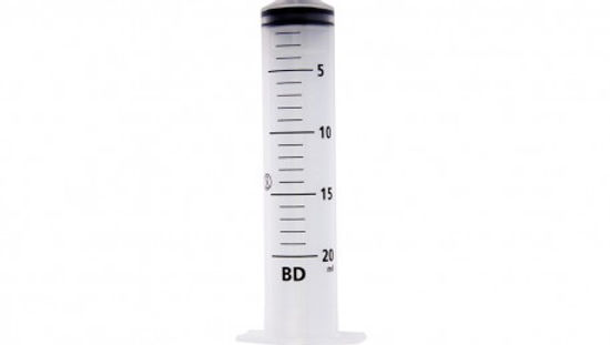 Jeringa Desechable s/aguja 20 mL