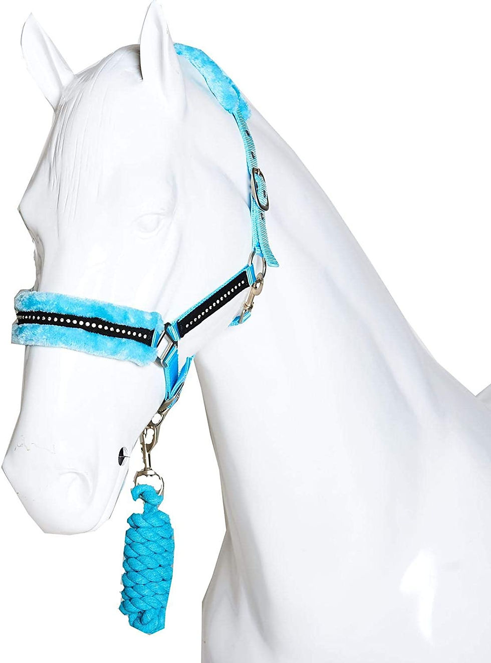 Almartigón con borrega y ronzal Best on Horse Diamond ice blue