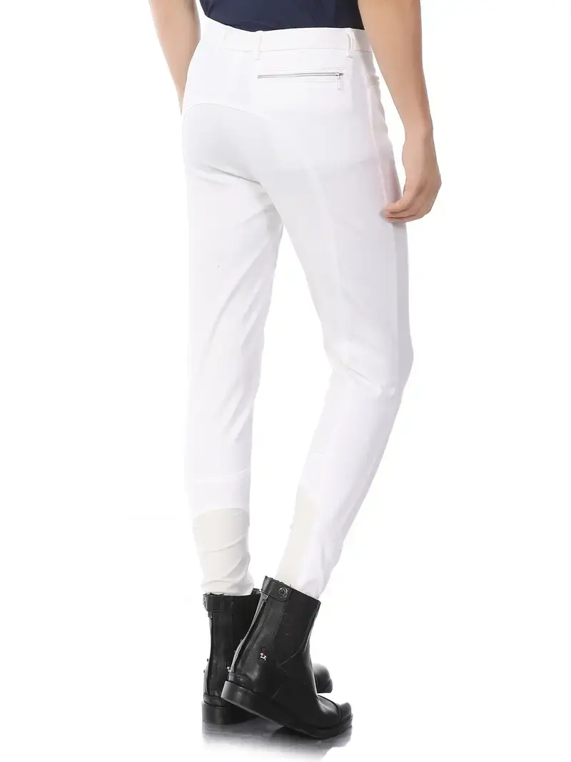 Miniatura: Pantalón de equitación para caballero Aoud grip white