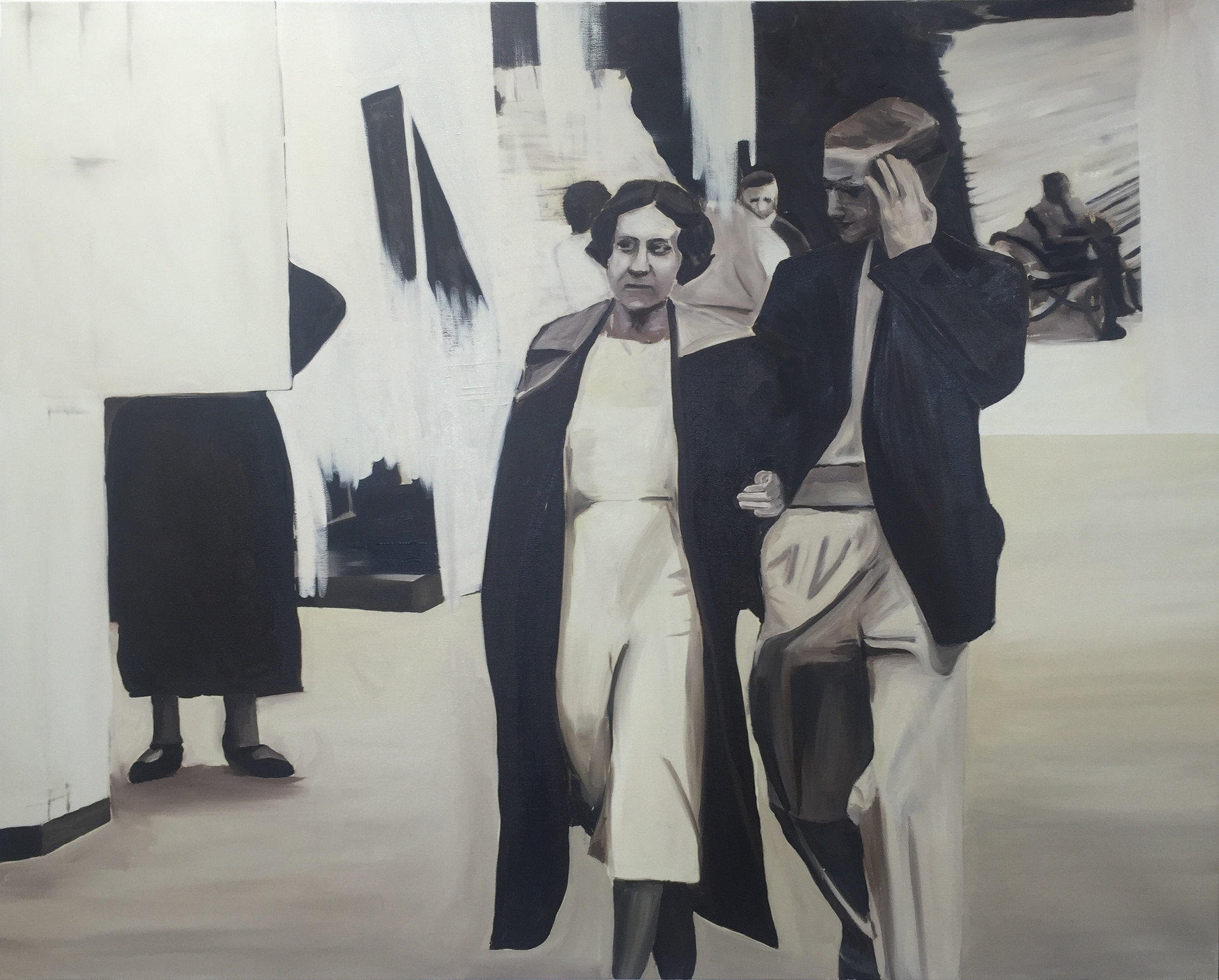 Unidentified, oil on canvas, 120 x 150 cm