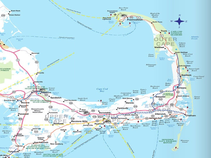 Cape Cod Map