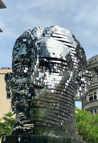 Franz Kafka Rotating Head
