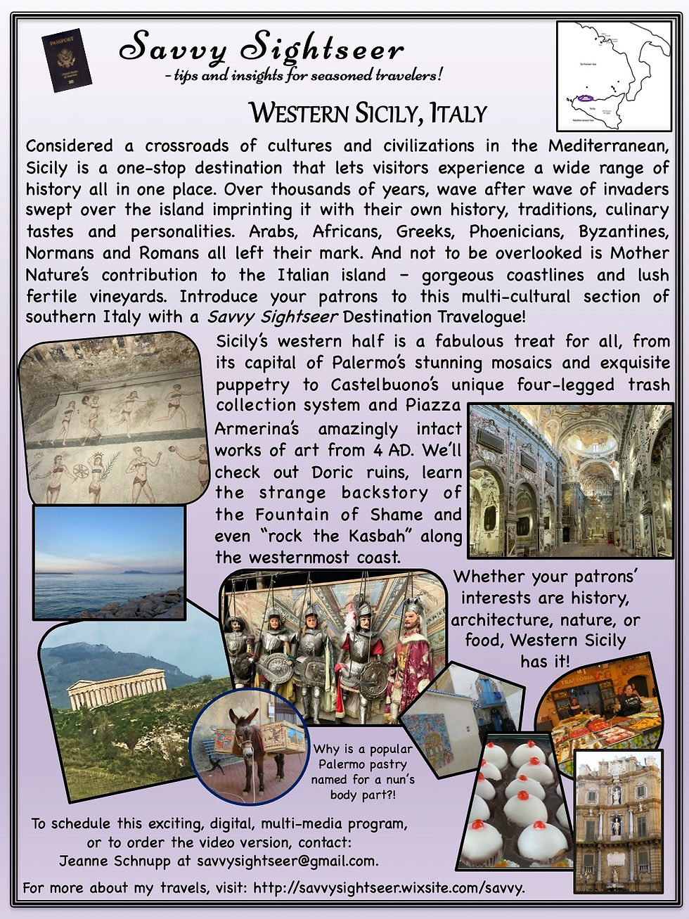 Savvy Sightseer W. Sicily