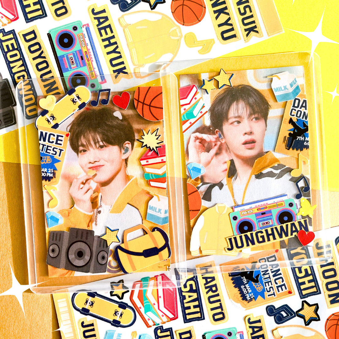 TREASURE Yellow theme sticker