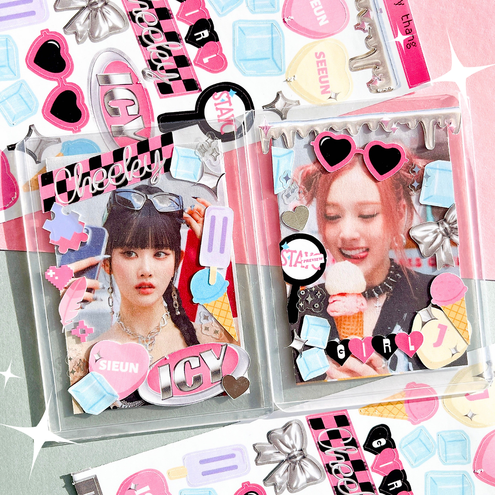Thumbnail: STAYC Cheeky Icy Thang theme stickers