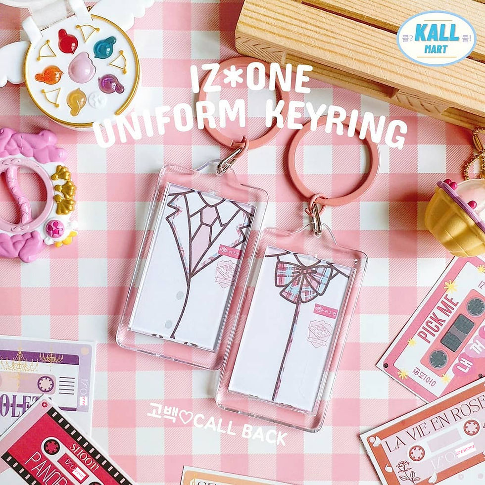 Thumbnail: IZONE Cassette stickers & keyring | Kall:Back series