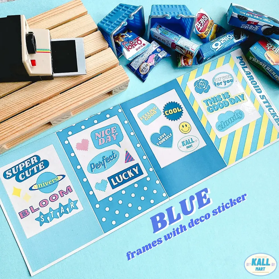 Thumbnail: Polaroid frame deco stickers