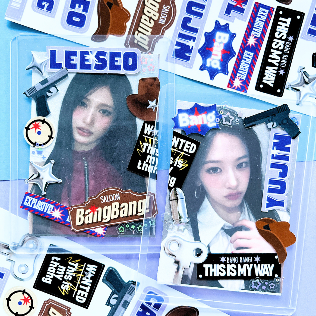 IVE Bang Bang theme stickers