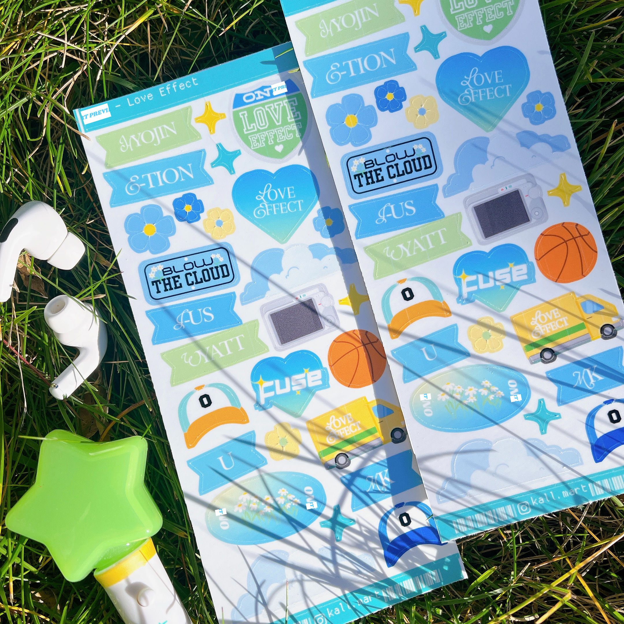 ONF Love effect theme sticker