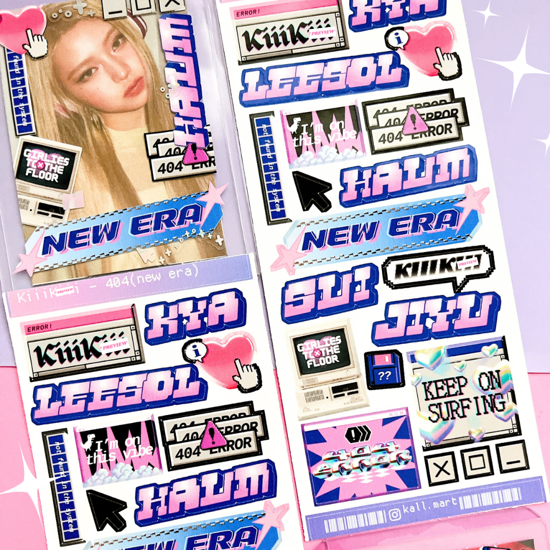 KIIIKIII 404(new era) theme stickers