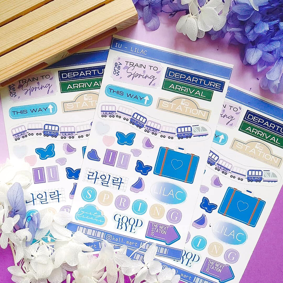 Thumbnail: IU Lillac theme stickers