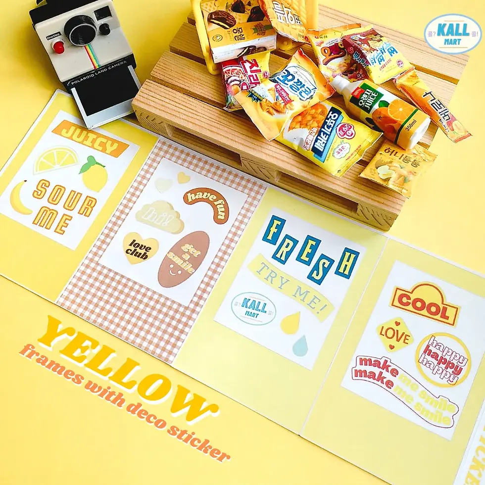 Thumbnail: Polaroid frame deco stickers