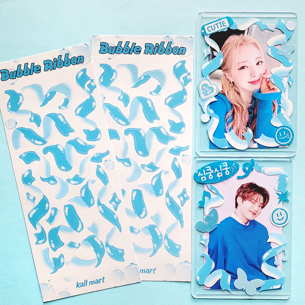 Thumbnail: Bubble ribbon stickers