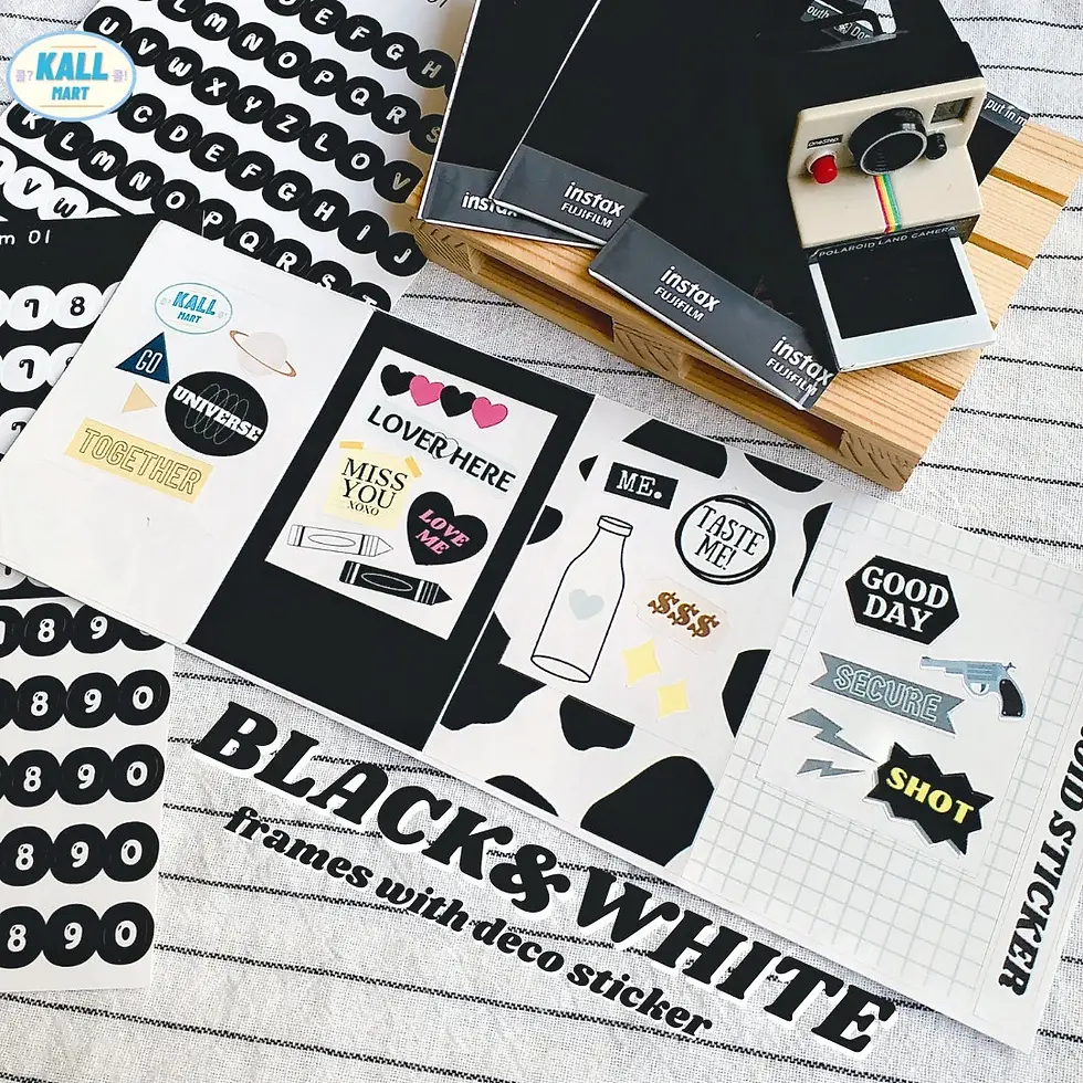 Thumbnail: Polaroid frame deco stickers
