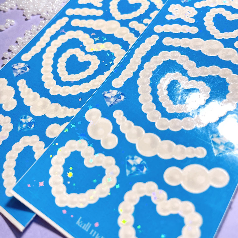 Thumbnail: Pearl deco stickers