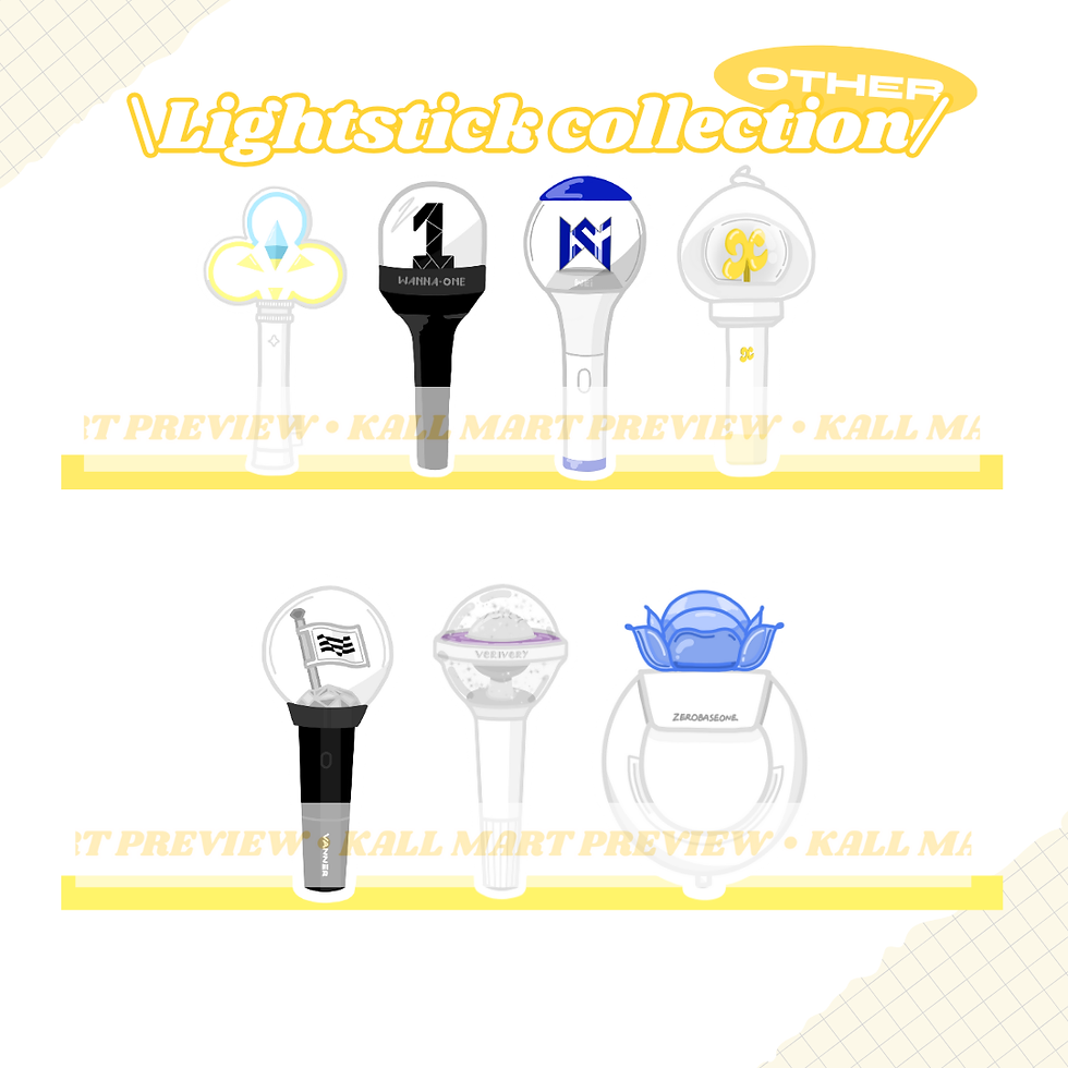 Thumbnail: Lightstick stickers collection