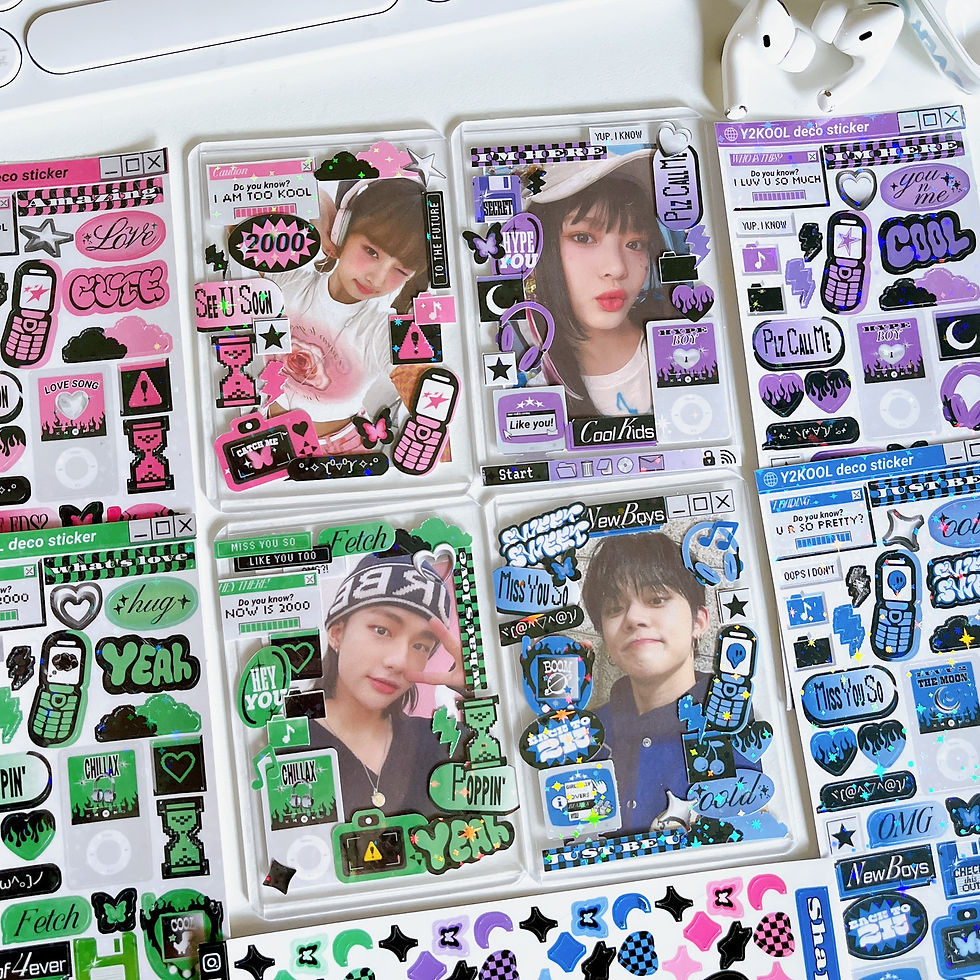 Thumbnail: Y2Kool Series | Phone deco stickers / Shape deco / Alphabet deco