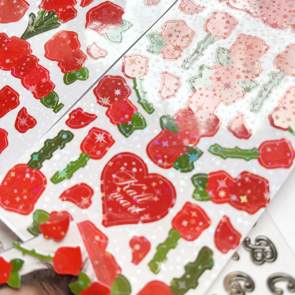 Thumbnail: Rose deco stickers