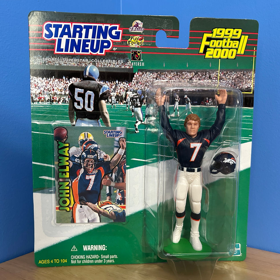 Thumbnail: John Elway - Starting Lineup by Hasbro - Denver Broncos - 1999