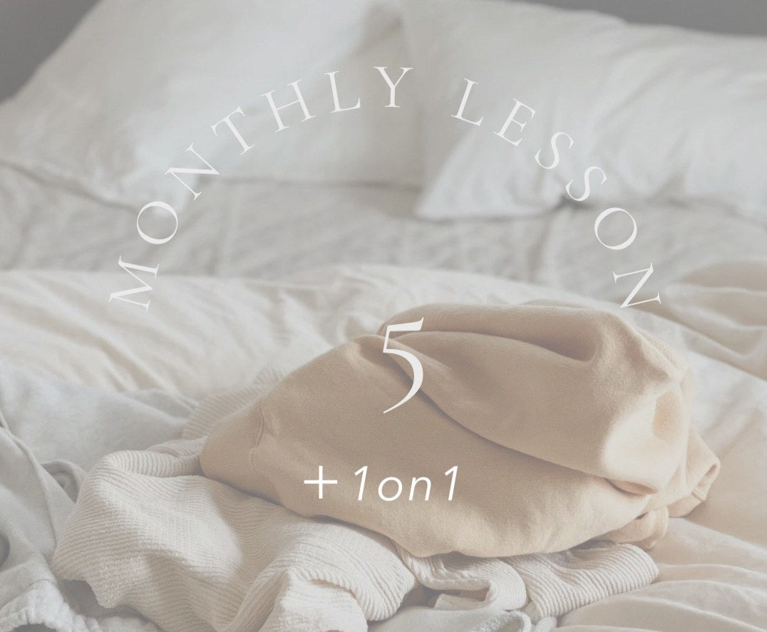 MONTHLY LESSON５＜1on1＞＜コンビニ決済＞