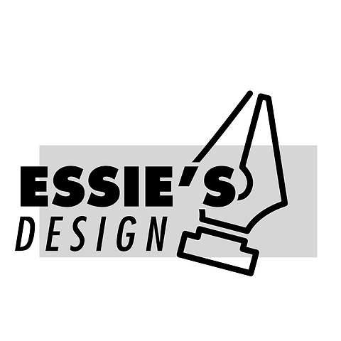 Essie's Design - Logo zwart wit