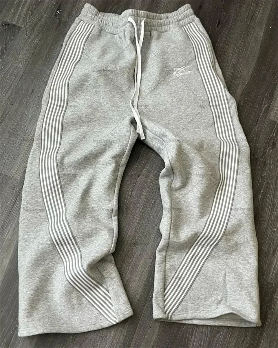 Thumbnail: Casual Loose Pants Striped
