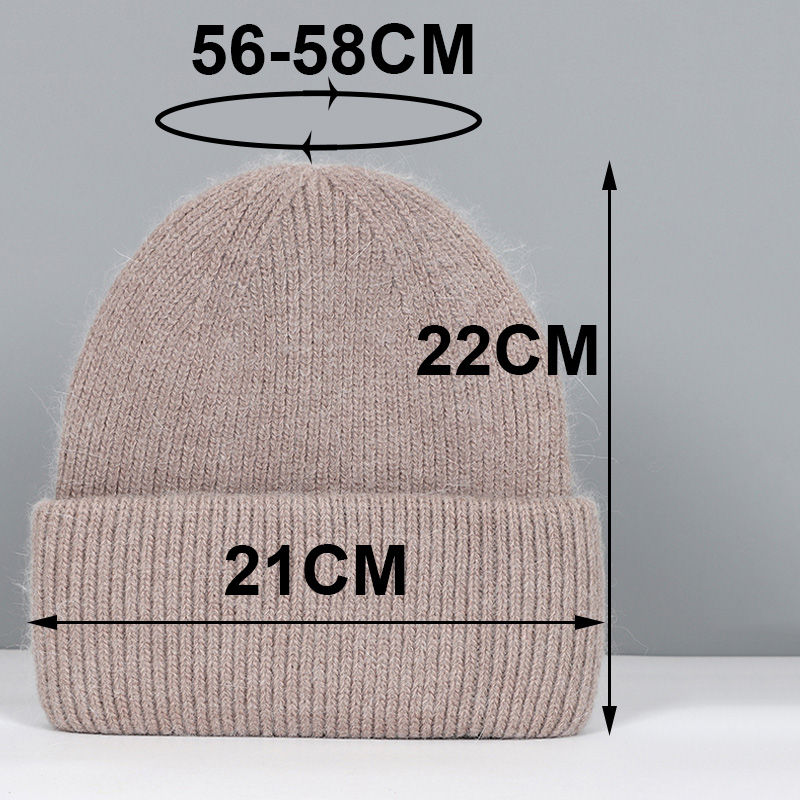 Thumbnail: Rabbit Fur Winter Beanie