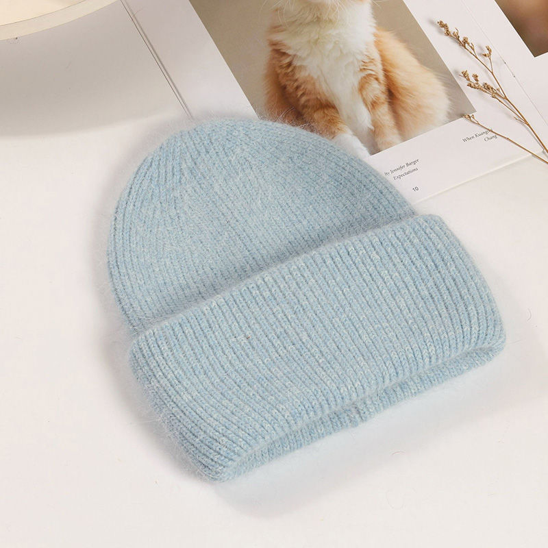 Thumbnail: Rabbit Fur Winter Beanie