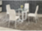 table en verre