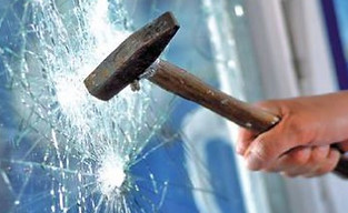 Verre feuilleté anti vandalisme