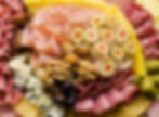 Arranged Food and Objects
