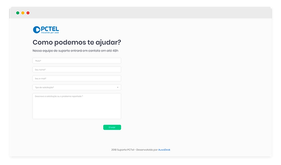Auvo desk - página de solicitação.png