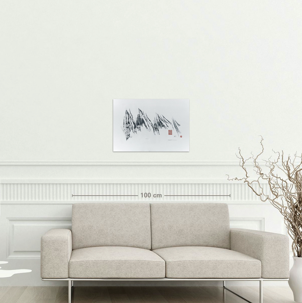 Miniature : déco minimaliste par l'artiste des valeurs