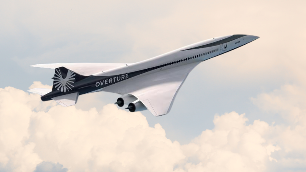 Overture Boom aircraft concept - the return of supersonic commercial flights