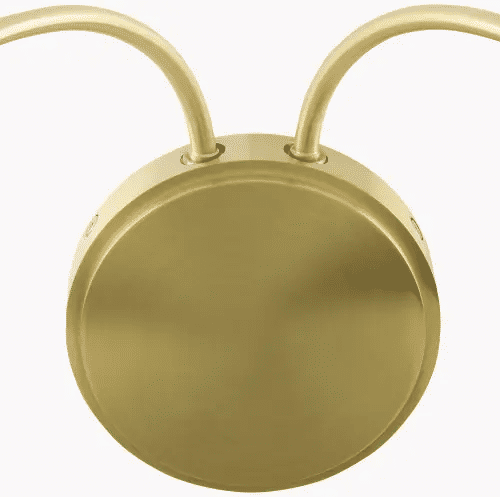 Thumbnail: Wall sconce Metallic Brass 8x18x8 Inch
