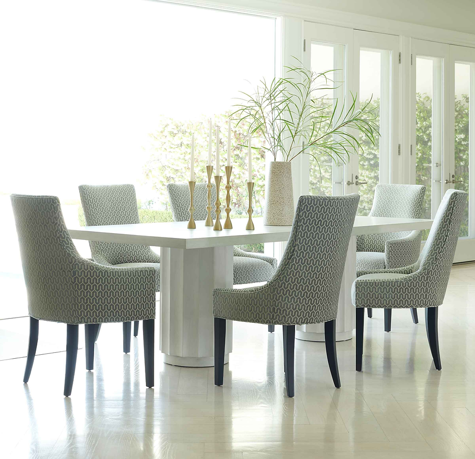 Thumbnail: Venetian Dining Table Soft White