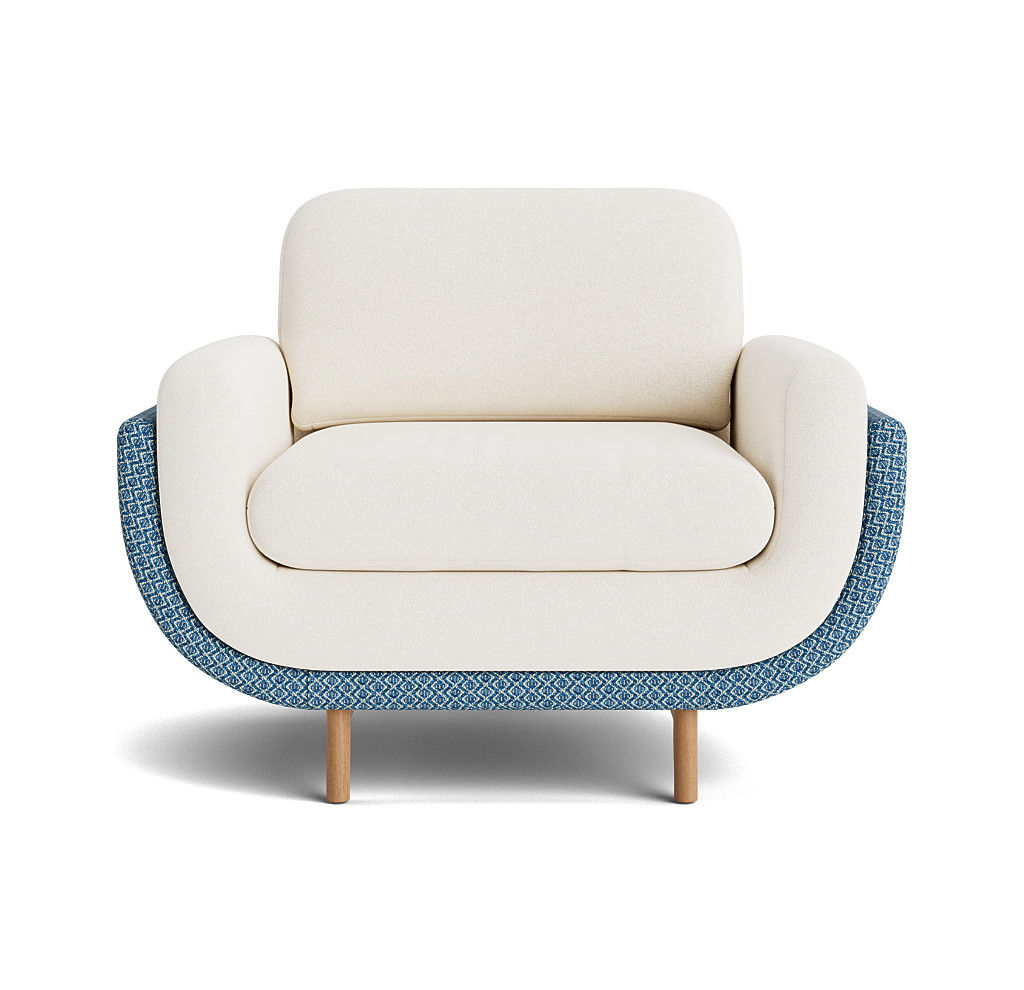 Regis Accent Chair Modern Gondola Design