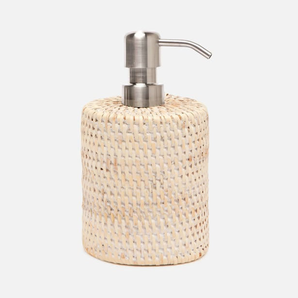 Thumbnail: Dalton Decorative Woven Rattan Bathroom Vanity Tissue Box Cover