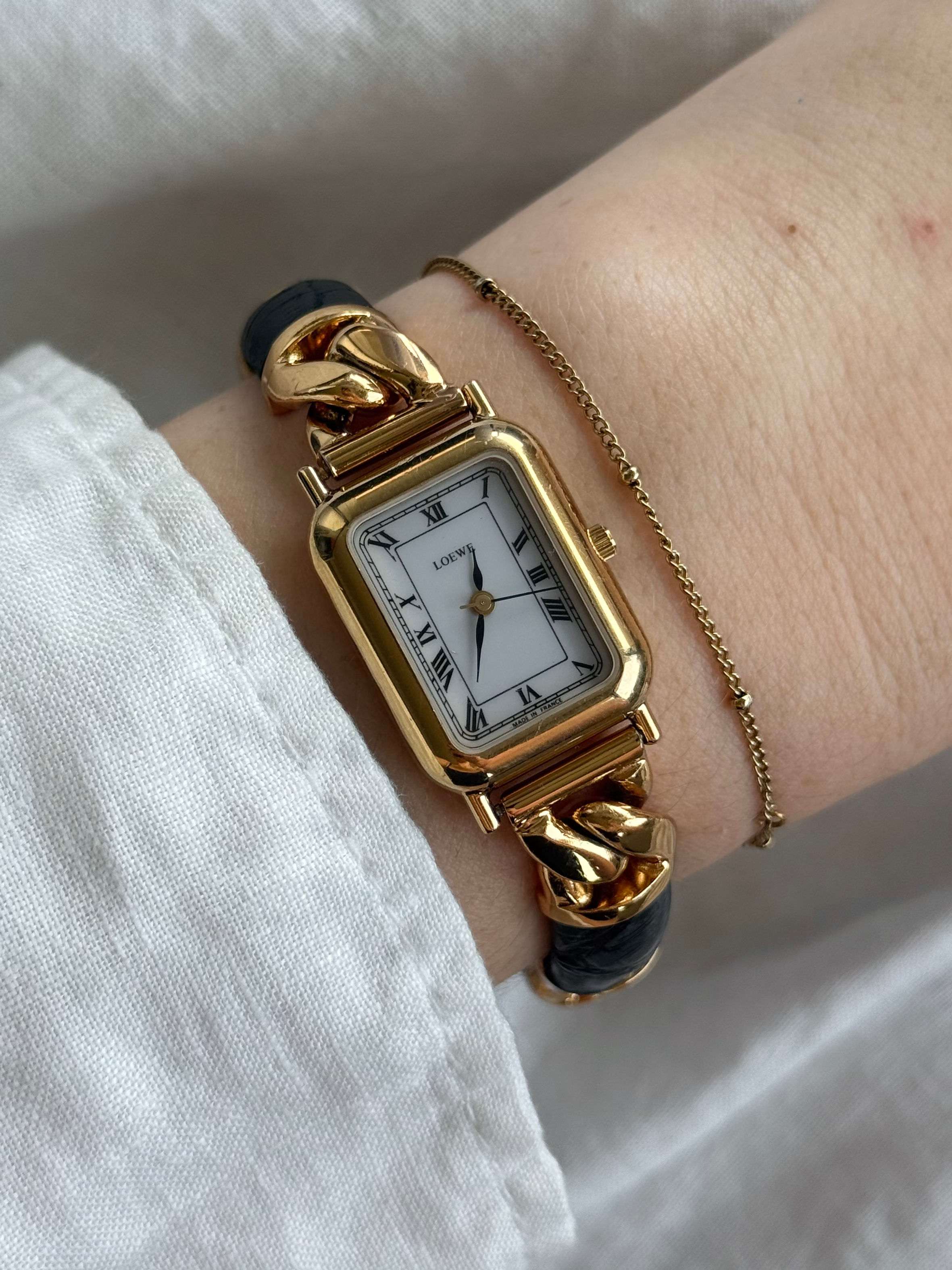 Extremely Rare Vintage Loewe Watch 