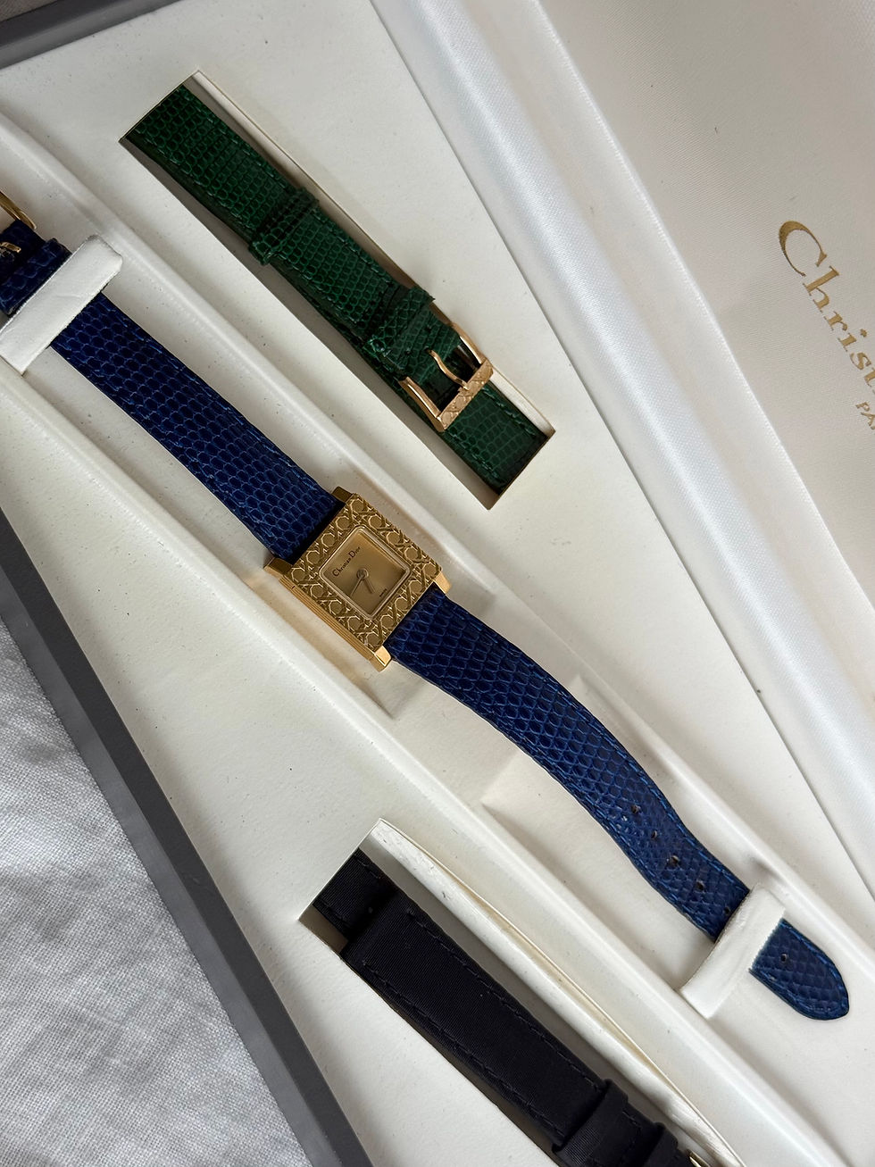 Thumbnail: Vintage Christian Dior Parisienne Watch  - Boxed
