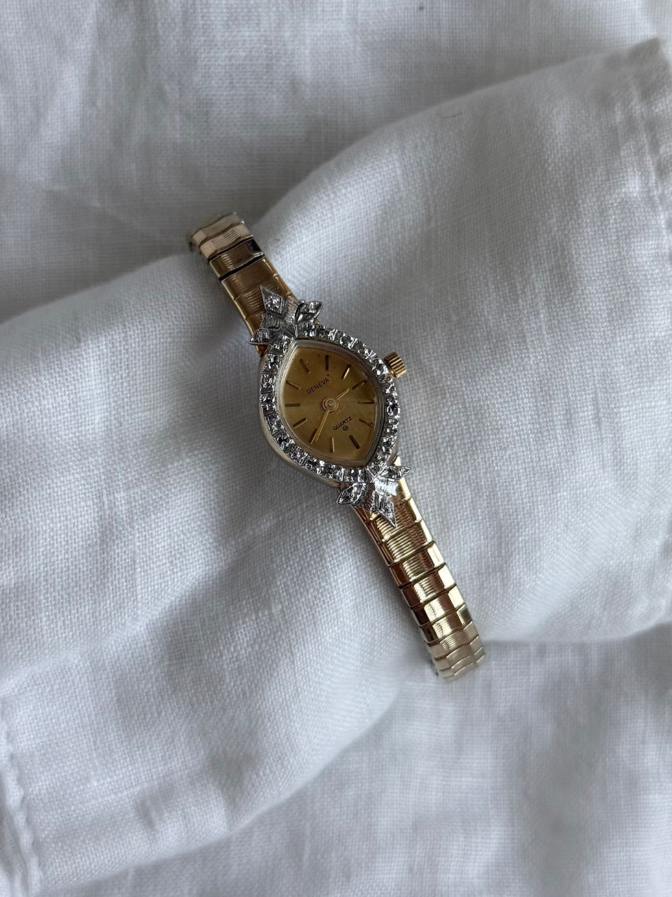 Thumbnail: Vintage Geneva Watch - Stone Set