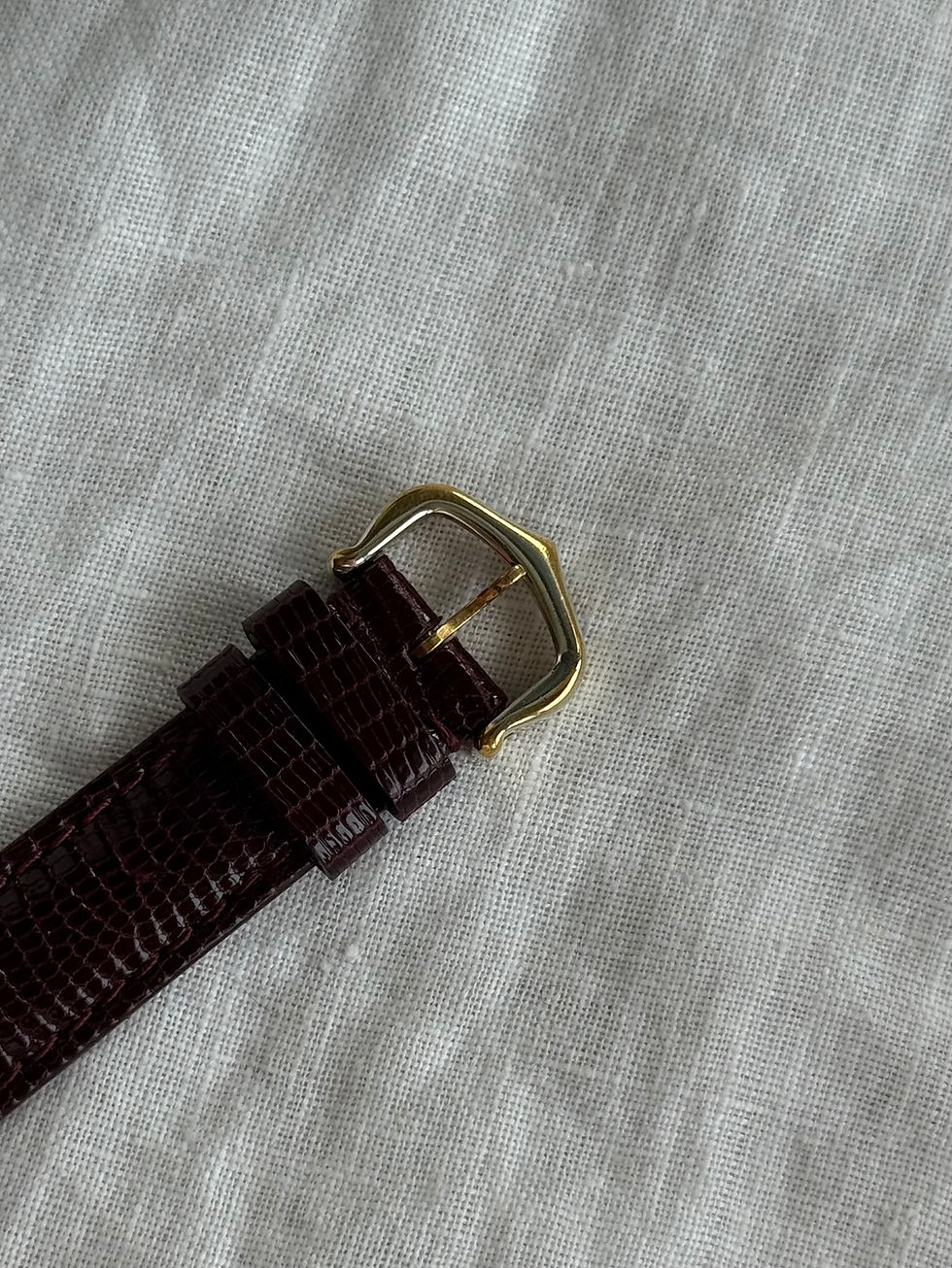 Thumbnail: Vintage Must de Cartier Tank Watch - Manual Wind