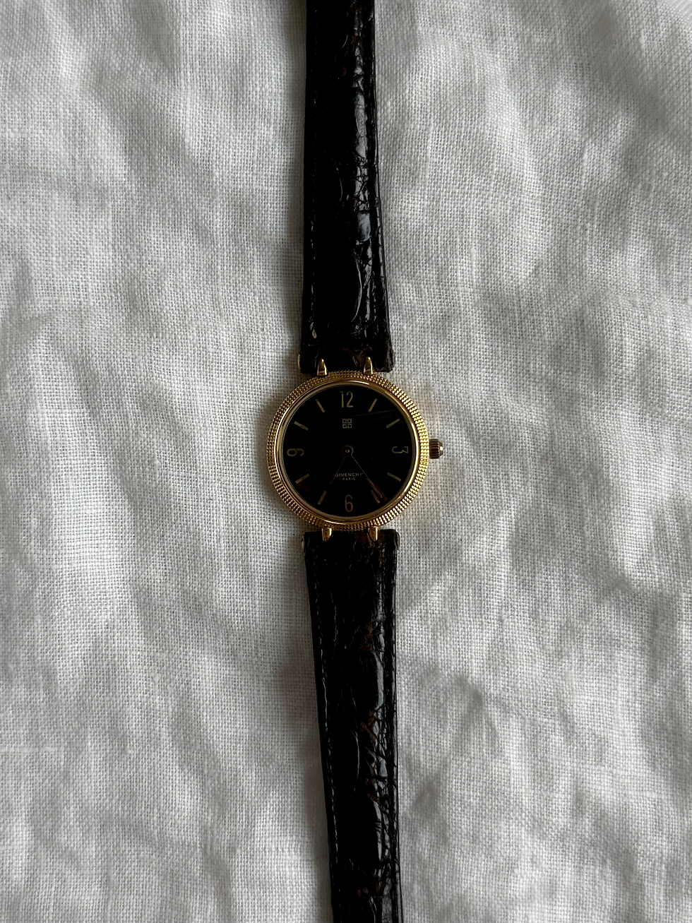 Thumbnail: Vintage Gold Givenchy Watch 