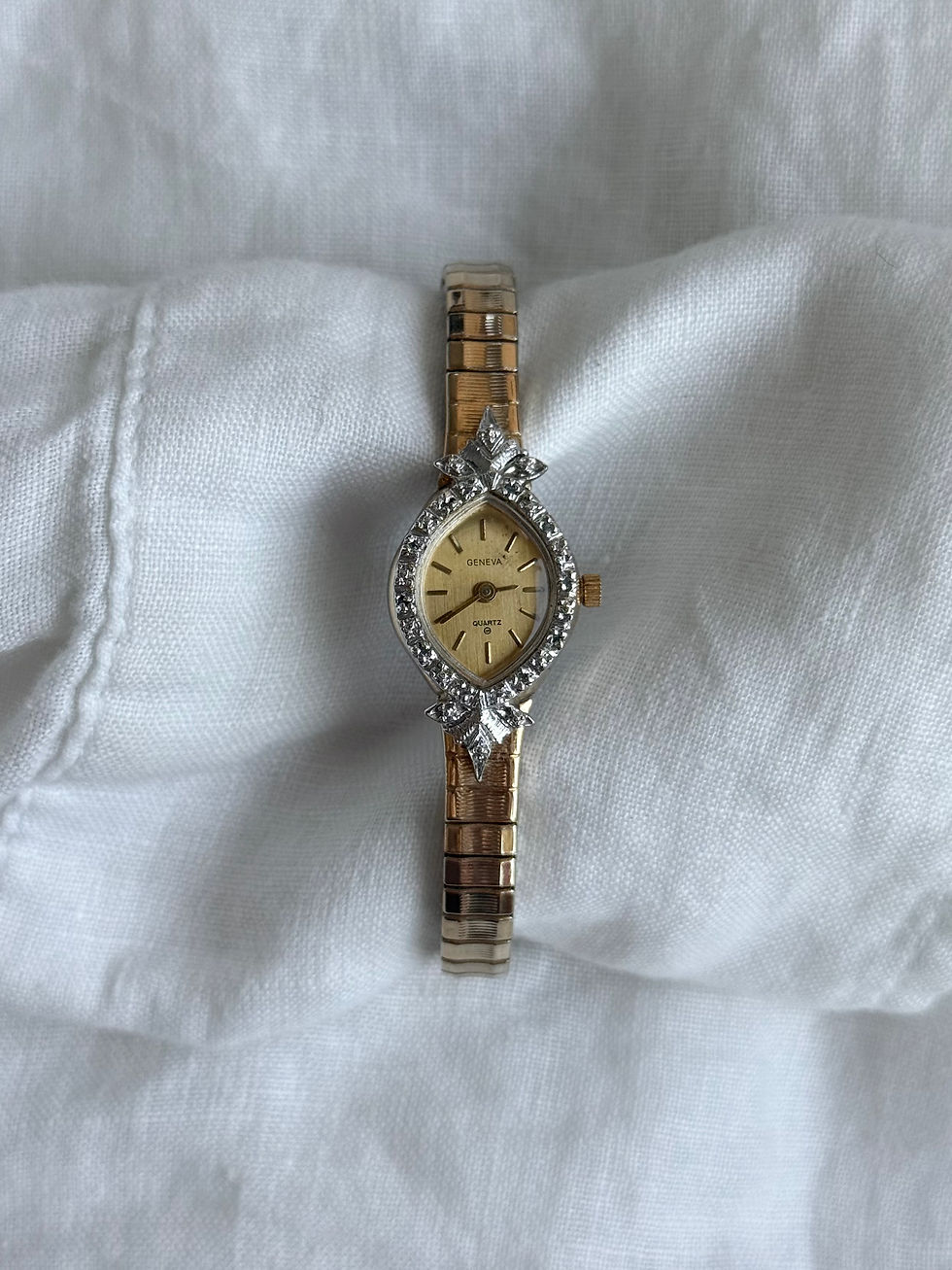 Thumbnail: Vintage Geneva Watch - Stone Set