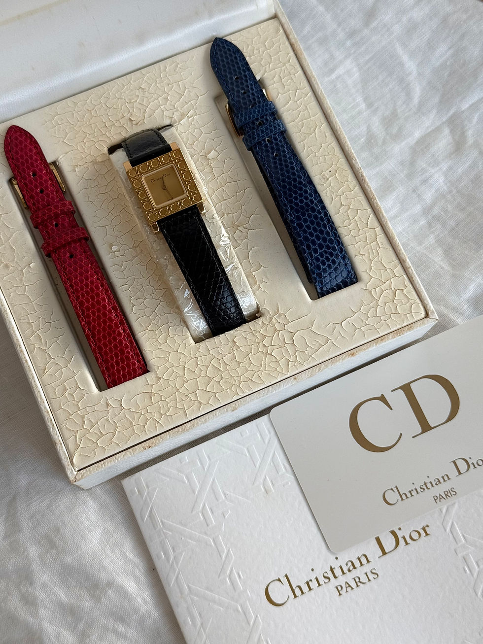 Thumbnail: Rare Vintage Dior La Parisienne Watch - Box & Papers
