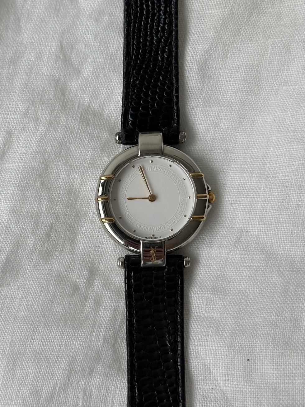 Thumbnail: Vintage YSL Watch Large - Box & Papers 